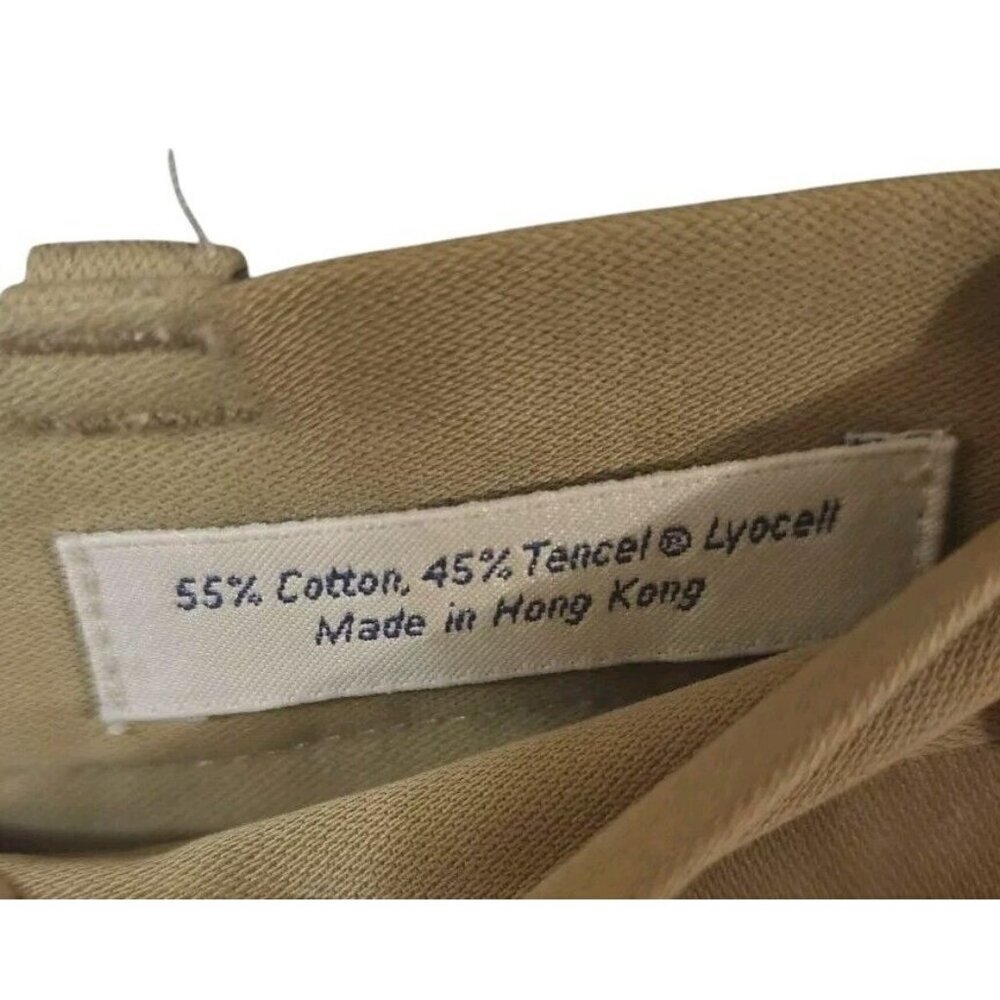 John W. Nordstrom Men's Khaki Pleated Dress Pants Classic Fit Chino Sz 30x32 - Picture 6 of 7